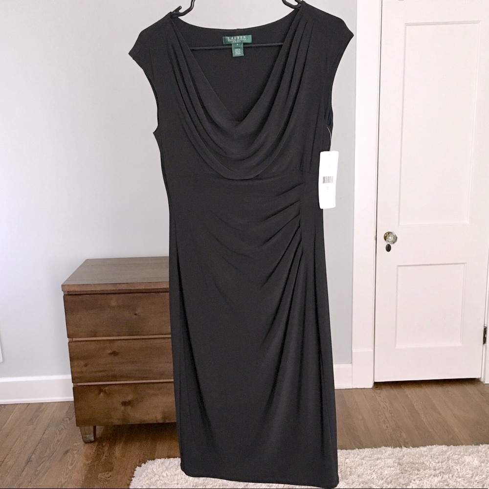 Lauren Ralph Lauren Essentials Black Dress